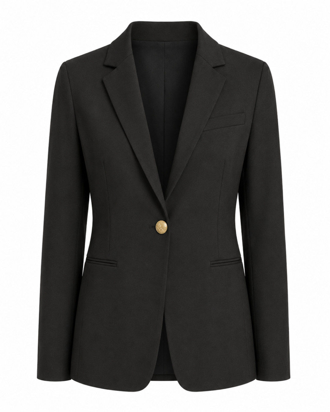 Blazer de Alfaiataria com forro interno - Preto