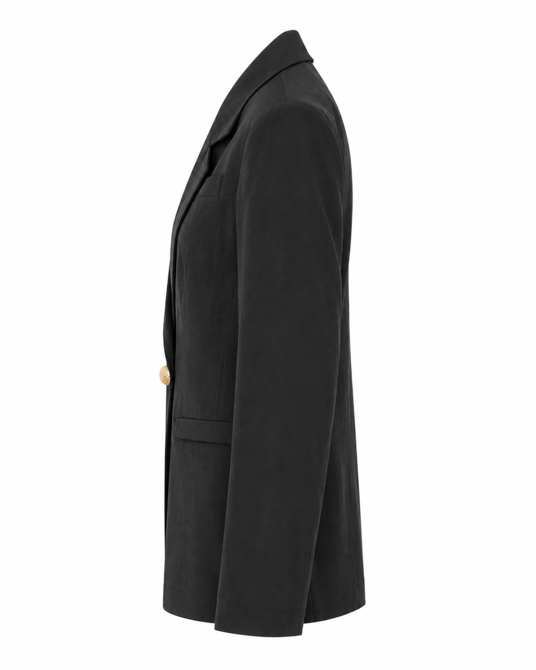 Blazer de Alfaiataria com forro interno - Preto
