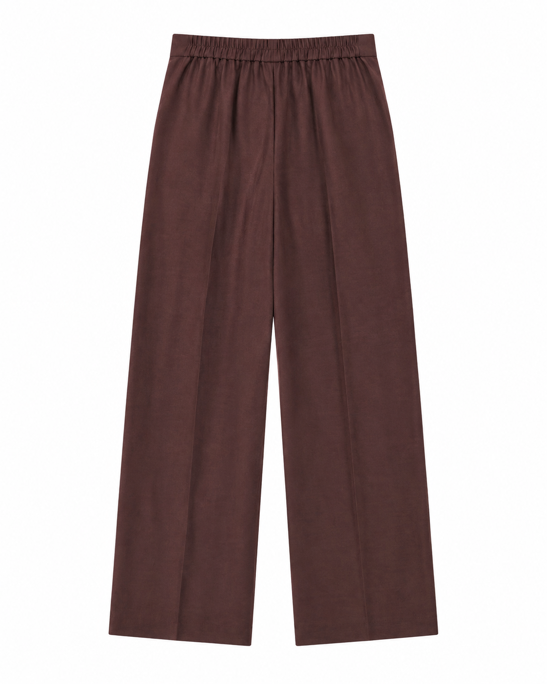 Calça Alfaiataria corte reto - Marrom